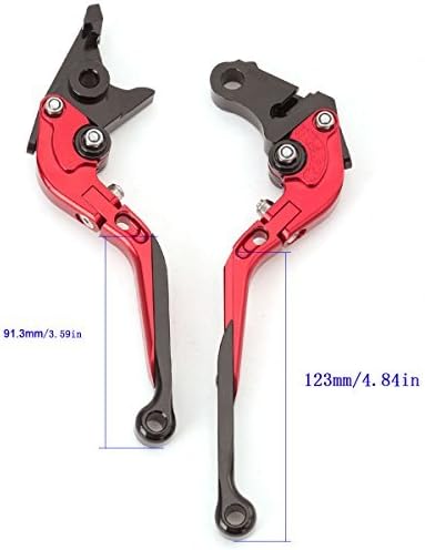 Miniatura 2 de FXCNC Palancas de embrague de freno ajustables extensibles de aluminio CNC para Benelli Leoncino 500 LeonineX, Jinpeng 502 TRK502 TRK 502 ADV todo