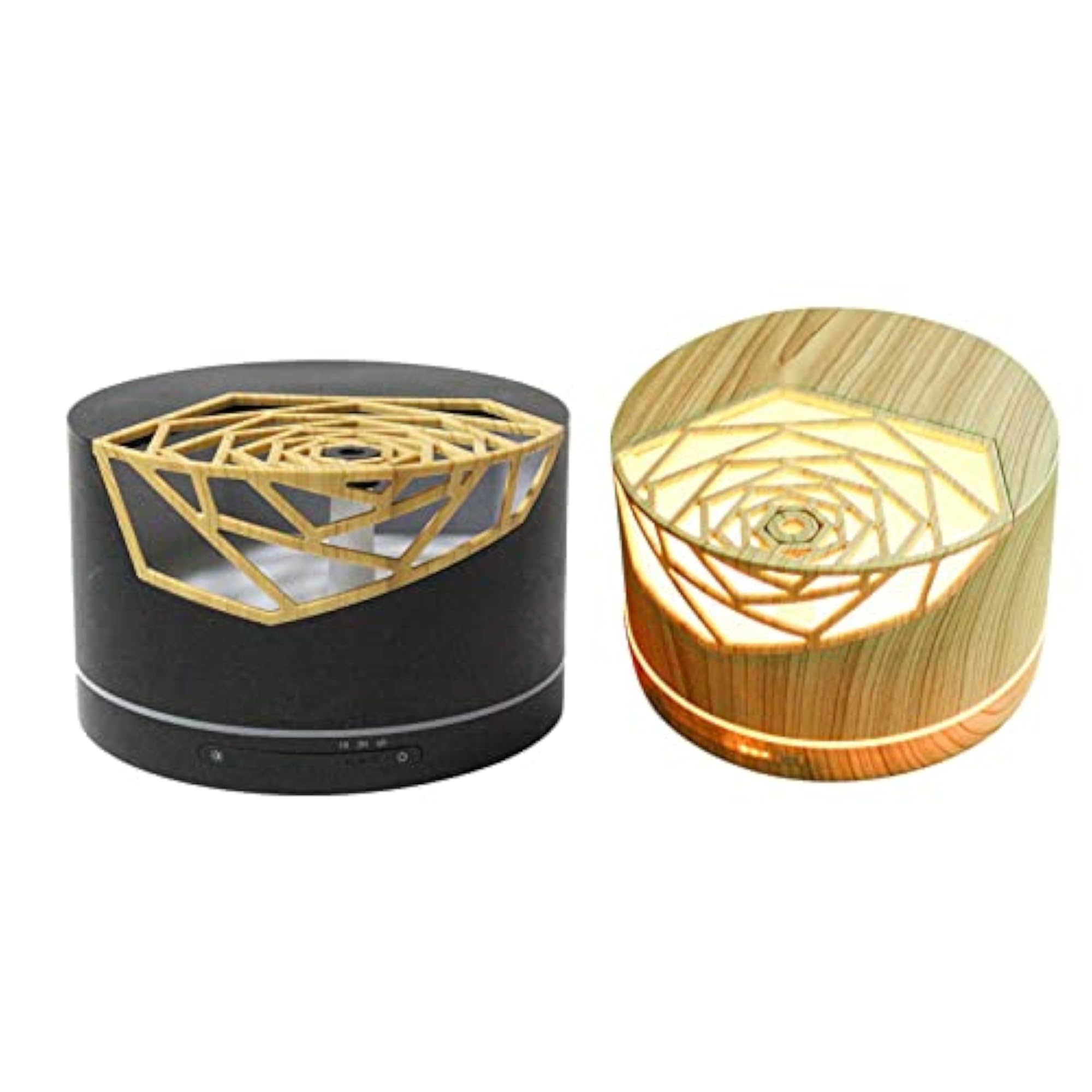 400Ml Wood Grain Aromatherapy Diffuser with USB