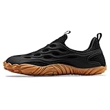 Bare Frog Barefoot Shoes Women Men Fashion Sneakers - Zero Drop Wide Toe Box Shoes Comfortable for Hiking,Walking,Gym,Fitness,Trail Running,Casual Outdoor & Daily Wear - Non-Slip Beach Water Shoe