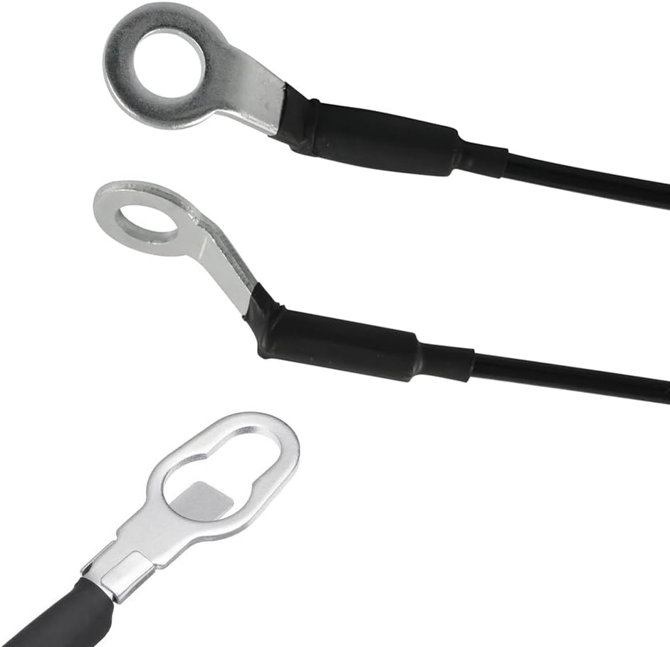 DSkoiph Tailgate Cable Strap with Bolt Replacement 88980509 88980510 11609938 Compatible with 1999-2007 Chevrolet Chevy Silverado Avalanche GMC Sierra 1500 2500 3500 Tailgate Parts