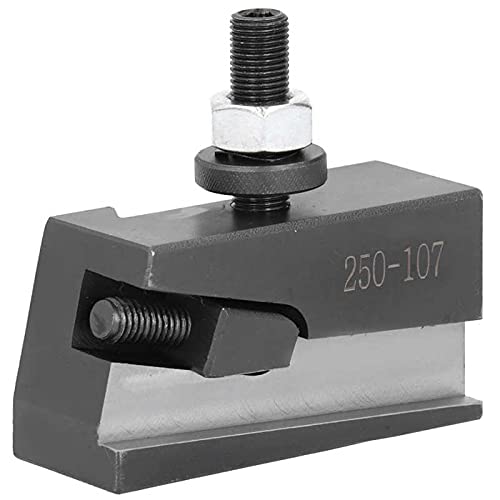 ZTBH Power tool accessories 250-107 America Type Quick Changing Tool, Post Holde High Carbon Steel CNC Cutter Fixture, Lathe Accessories Mini Lathe Tool Set