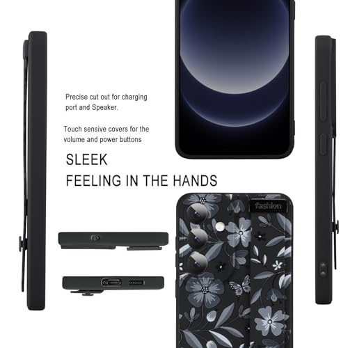Image of Compatible with Samsung Galaxy S25 FE Case with Strap Wrist