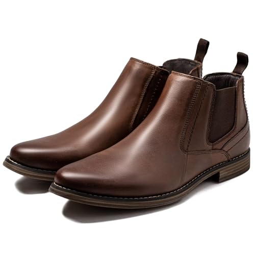 Image of Arkbird Chelsea Boots for Men Genuine Leather Oxford Casual and Formal Ankle Dress Boot