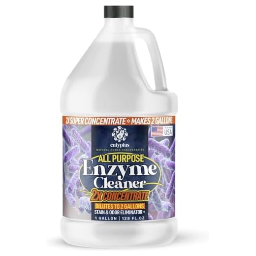 Calyptus All Purpose Concentrated Enzyme Cleaner | Pet Stain and Odor Eliminator | Enzymatic Drain Cleaner | Industrial Use, 1 Gallon