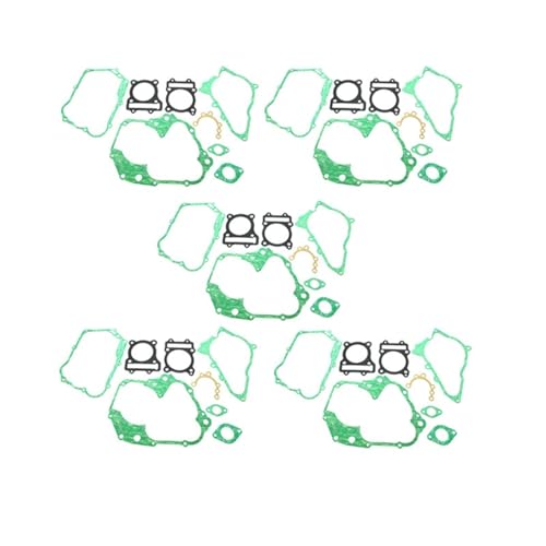 �o�C�N�̃G���W���K�X�P�b�g Zongshen 2�o���u Daytona Anima 190cc Z190 �d���X�^�[�g ZS1P62YML-2 �s�b�g�_�[�g�����L�[�o�C�N�p�G���W���K�X�P�b�g�L�b�g �m���A�X�K�X�P�b�g�V�[�g(5sets)