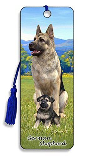 3D Dog Bookmark 