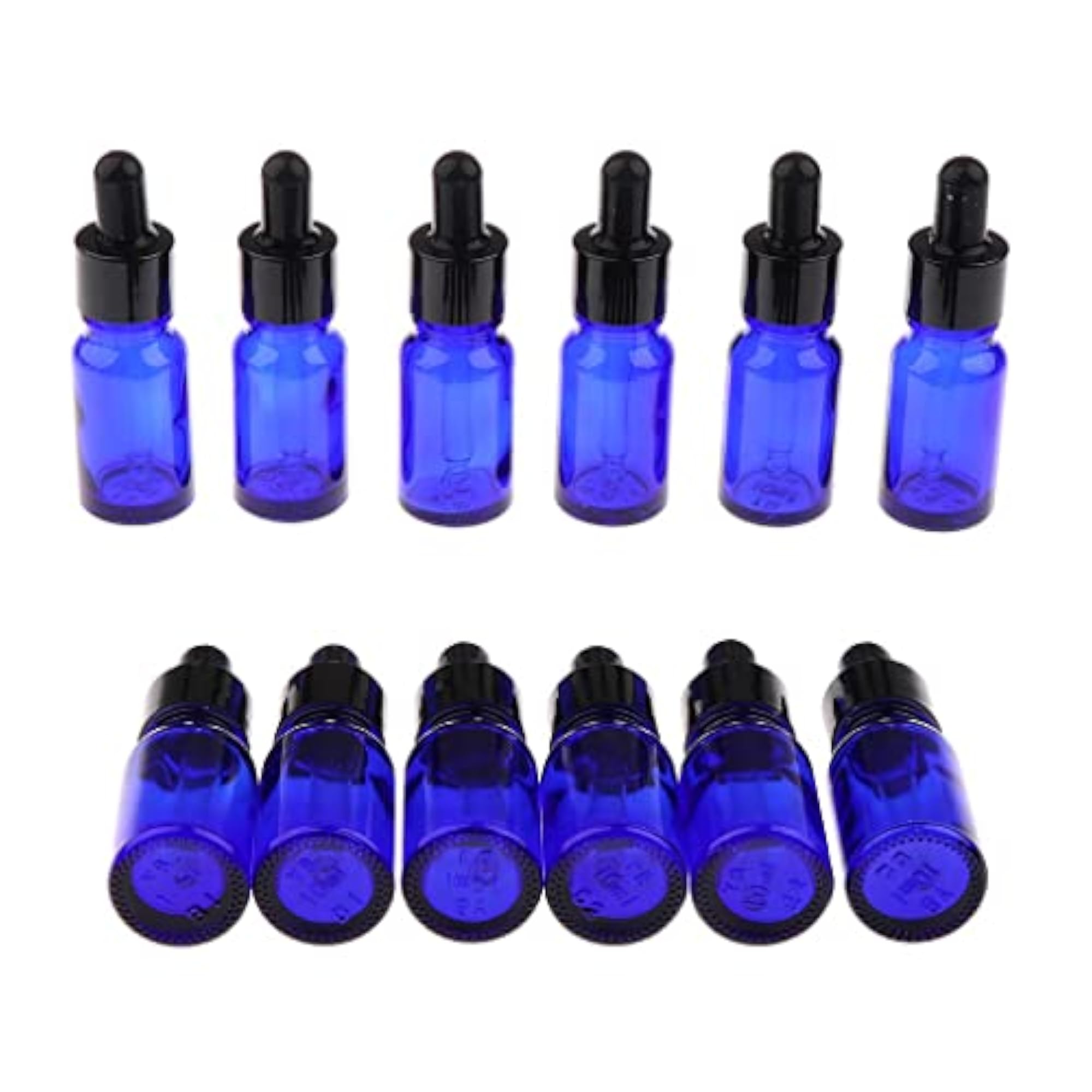 24 Pieces Empty Essential Oil Bottle Glass Liquid Aromatherapy Dropper