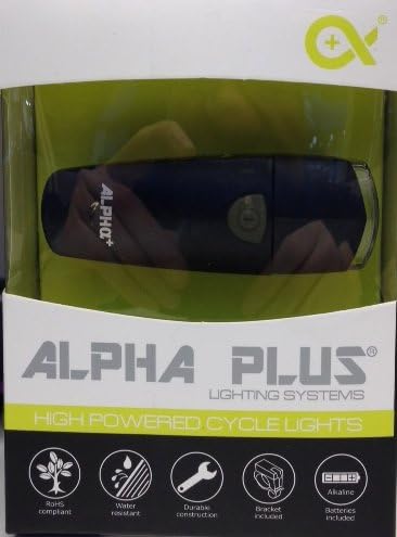 AP22 Bike High Powered Front Bike Light Including Batteries & Bracket