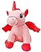 GIRLIE PAWS Unicornio de peluche de unicornio con purpurina de estrellas, 30 cm