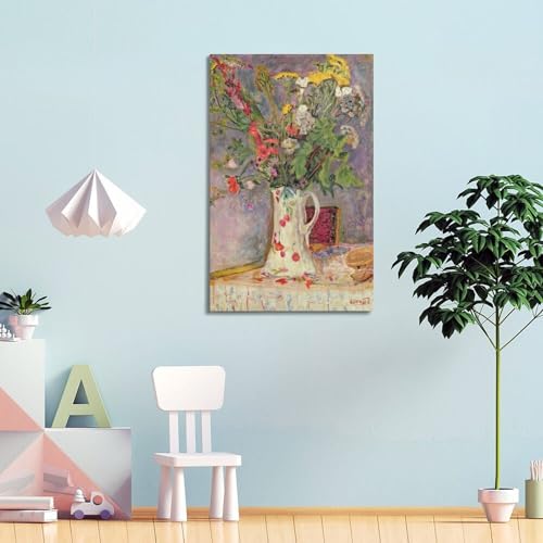 Poster Fleurs sauvages Bonnard deco pour habiller un mur vide - 3