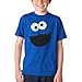 Sesame Street Cookie Monster Face Youth Kids T-Shirt-Youth Small [6/8]