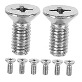 VALICLUD 8Stücke Bremsscheibenschrauben Befestigungsschraube für Bremssystem Kompatibel für Verbesserte Bremsleistung und