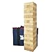 Produktbild JAMK Großer Holzspiel Wackelturm- Giant Tumble Tower Wooden- Family Stacking Games Party Toys (60 Teile, 13.5 kg) 90 cm - 150 cm