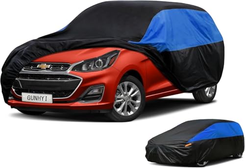 Image of Car Cover Custom Fit Chevy HHR Waterproof All Weather, Lightweight Full Exterior Cover for Automobiles Outdoor Sun UV Rain Dust Snow Wind Protection.