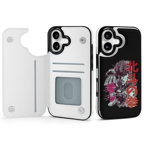 手帳型 北斗の拳 対応 iPhone 17 ケース カード収納 スマホケース 財布型 携帯ケース 軽量 全面保護 スタンド機能 おしゃれ お祝いギフト