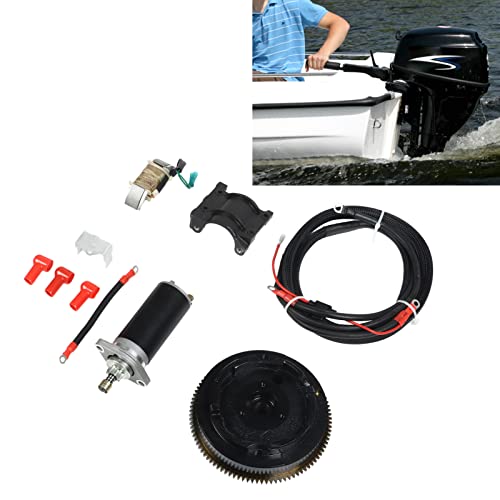 Kit de Partida Elétrica do Motor de Popa, 682 81800 12 Volante Retificador relé Interruptor Kit de C
