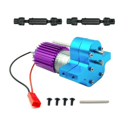 RC���[�V���O�p�[�c For MN D90 D91 D96 D99 For MN99S Q60 Q61 RC �J�[ RC �J�[�A�b�v�O���[�h�A�N�Z�T���[ RC �X�y�A�p�[�c�����]���M�A�{�b�N�X 370 �u���V���[�^�[�ƃh���C�u�V���t�g(Blue,A)