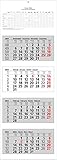 blockform seife Kalender für 2022 2022 ADINA Viermonatskalender in Blockform 92x33cm mit Tagesanzeiger