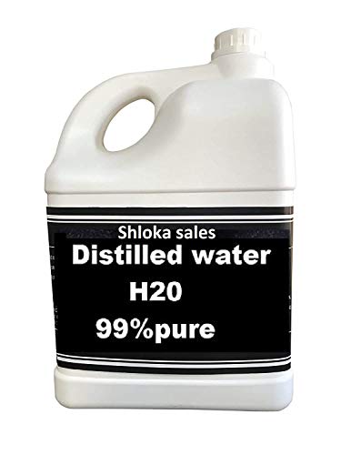 Shloka sales Distilled water 99% pure (5 LTR)