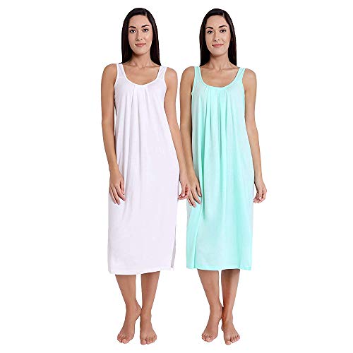Image of TWGE Cotton Full Length Camisole for Women