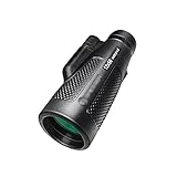 Ultra Sharp Image with Quality Optics: Monocular scope is equipped with large BAK4 prism and fully multi-layer coatings lens, guarantee the key elements of an optical device. High light transmittance reaches up to 99.9%, make your view brighter, clearer and deliver crisp images.
