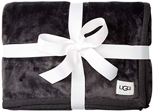 Ugg Unisex-Adult Duffield Throw Ii, Black Bear Heather, One Size #TOP9