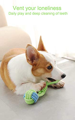 Sunglow Knotted Woven Pet Dog Toy,Eco-Friendly Cotton Rope Toys thumb #6