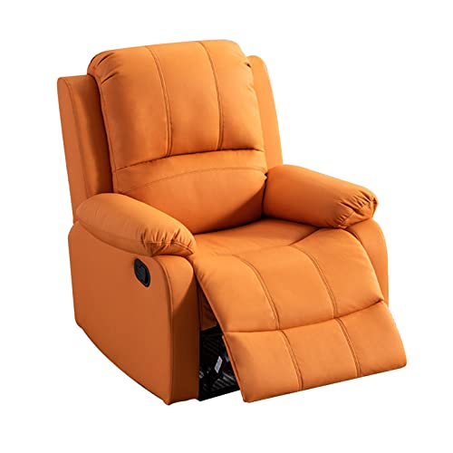 Electric Recliner Chair For Elderly With Usb Charging Port 270° Rotation Power Lift Recliner Chairs Home Theater Seating (Color : Orange) #TOP24