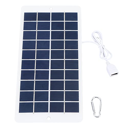 Gavigain Portable Solar Charger, Monocrystalline USB Solar Panel, Fast Charging, Weather Resistant, for Camping, Hiking, and Outdoor Activities