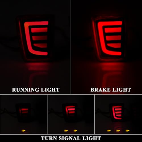 Clignotant arrière à LED pour remplacer les réflecteurs ternis de Pajero