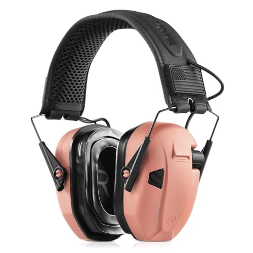 Image of Savior Equipment Apollo Electronic Earmuffs For Shooting w /Gel Ear Pads, 24dB NRR, Noise Cancelling Ear Protection Headset