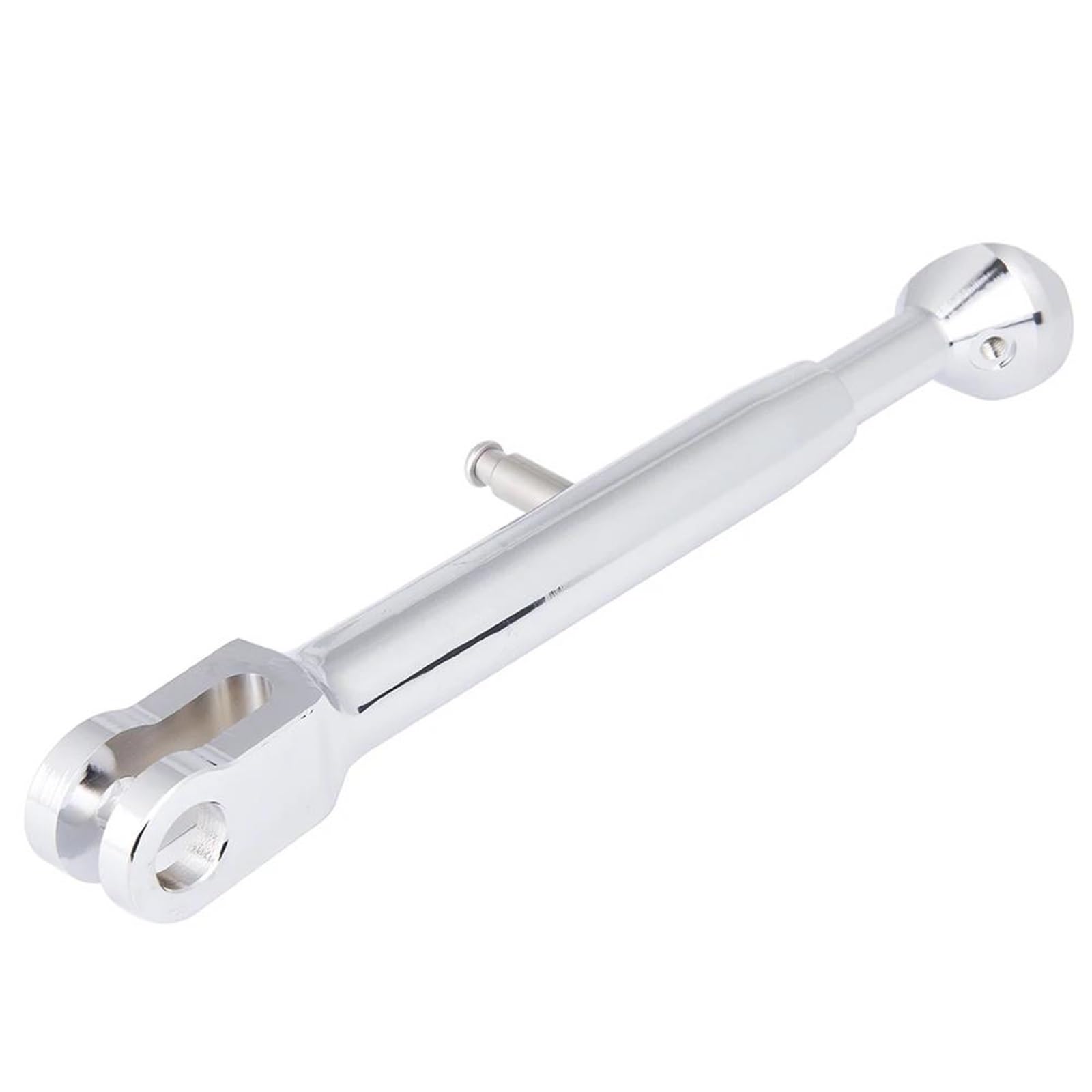 Rivestimenti Laterali Accessori di Supporto Cavalletto Laterale Cavalletto Regolabile Moto per Y&amaha FZ-07 MT07 FZ07 2013-2020 2018 2019 MT 07(Chrome)