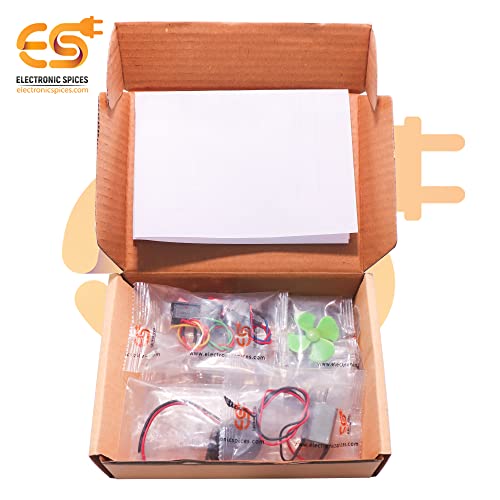 Image of Electronic Spices Diy Mini Home Solar Project Kit With Video Tutorial & User Manual Kit For Hobbyists And School& College Students) Starter Kit