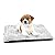 JOEJOY Dog Bed Mattress Small Puppy Bed Mat Washable Dog Crate Mattress Comfortable Dog Cushion Warm Dog Mattress with Anti-Slip Bottom Collapsible Dog Bed Pad Blanket Dog Cats Kennel (23x18inchs)