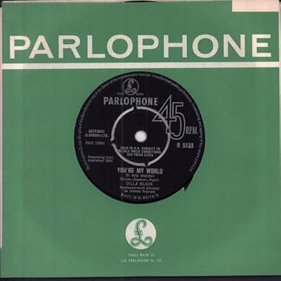 CILLA BLACK You're My World / Suffer Now I Must 7" 45
