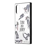イングレム Xperia 10 VI/トムとジェリー/ハイブリッドケース KAKU / おかしなトム2 IQ-WXP10M6K3TB/TJ10