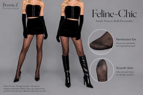 Image of Bonnie Z. Leonardo Women's Trendy Pantyhose