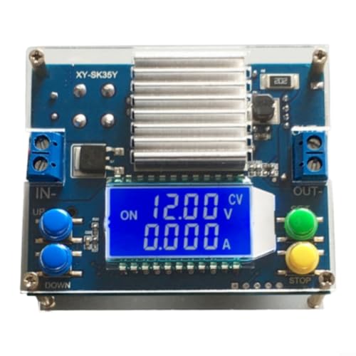 Convertidor de corriente continua Step-Up con pantalla LCD de control y salida 4A 2