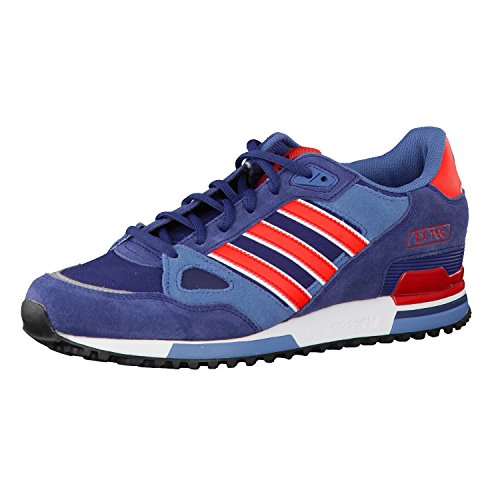 adidas ZX 750, Zapatillas de running Unisex adulto, Collegiate Navy Poppy Ftwr White, 40 2/3 EU