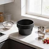 Empilables pour le rangement : conçus pour plus de commodité, ces moules à muffins s'empilent soigneusement pour économiser de l'espace dans les armoires ou les tiroirs tout en les gardant organisés et prêts à l'emploi.