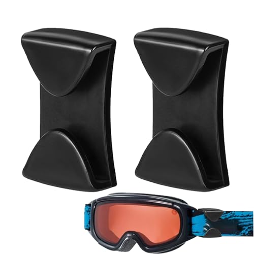 Clips de cinturón para gafas, clip para gafas de esquí | Goggle Grip Anti-Drop 2 Clips para gafas | Hebillas de cinturón deportivo multifuncionales, accesorios de esquí para esquiador