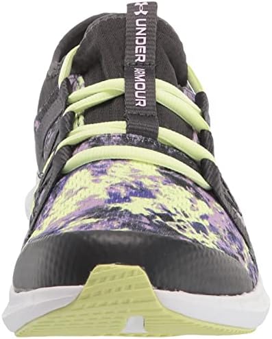 Under Armour Girls Grade School Infinity 3 Running Shoe, Jet Gray (102)/White, 3.5 Big Kid | Image 1
