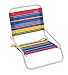 RIO Beach Wave 1-Position Beach Folding Sand Chair - Pop Stripes