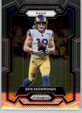 2023 PANINI PRIZM #163 BEN SKOWRONEK LOS ANGELES RAMS FOOTBALL OFFICIAL TRADING CARD OF NFL