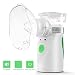 Produktbild LLVV Inhalationsgerät tragbar Vernebler Set geräuscharmes Inhalator Vernebler mit Mundstück und Maske für Kinder und Erwachsene, wirksam bei Atemwegserkrankungen