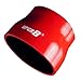 Upgr8 Universal 4-Ply High Performance Straight Reducer Coupler Silicone Hose (3.5"(89MM) to 4.0"(102MM), Red)