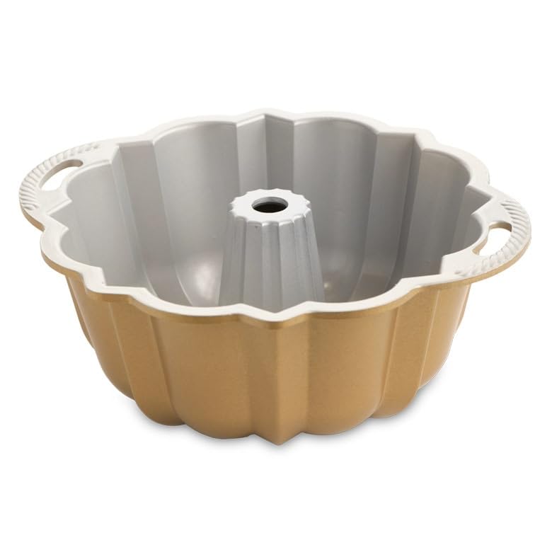Nordic-Ware-Original-Gold-Anniversary-Bundt-Pan-Holds-12-Cups-Recipe-CardWith-Bundt-Finishing-Tool-Kit-Baking-and-Cooling-Rack