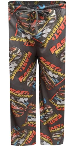 Bioworld Merchandising Men's Fast and Furious Street Racing Performance Fabric Loungepant