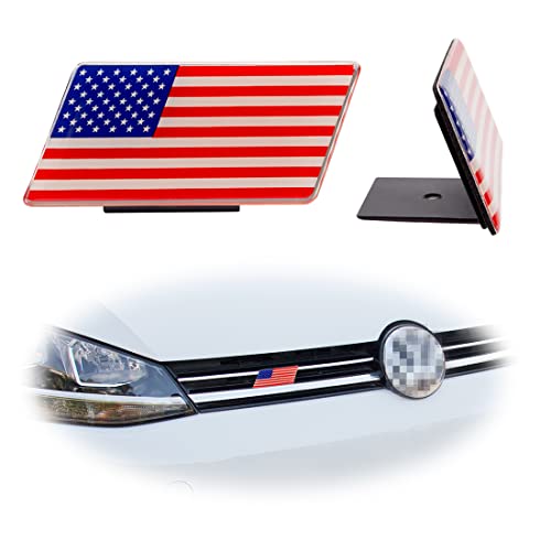 Emblème 3D drapeau américain pour voiture autocollant pare-chocs et décoration tuning C