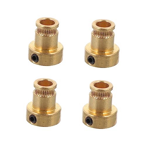 3d Printer Feed Wheel 4pcs Brass Replacement Parts